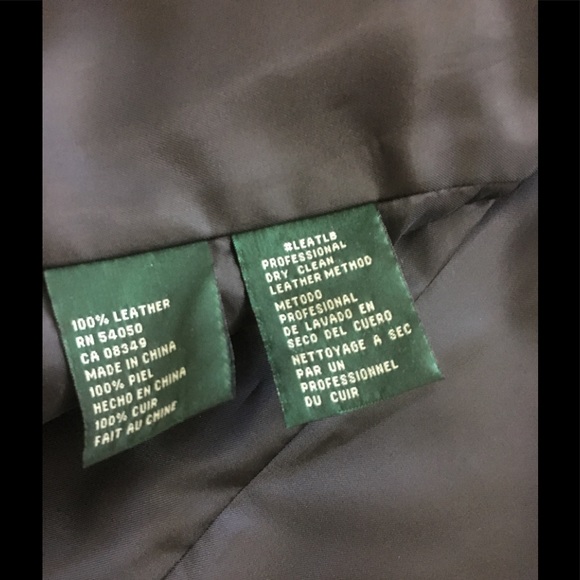 SOLD- Lauren Ralph Lauren Leather Jacket Women’s M - Picture 12 of 12